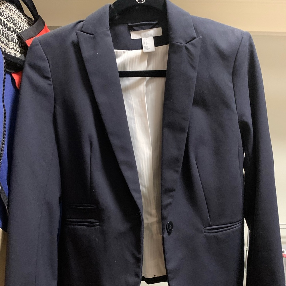 Dark navy blue blazer